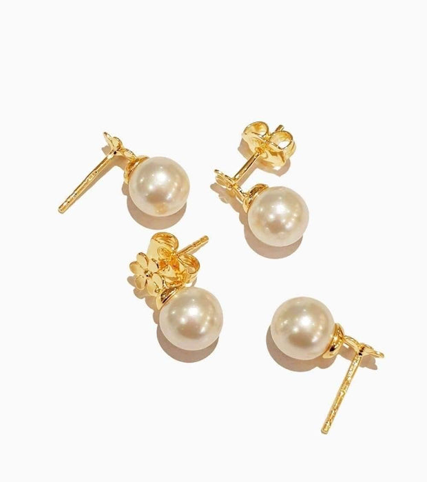 Boucles d'oreilles en perle - Heraboutique