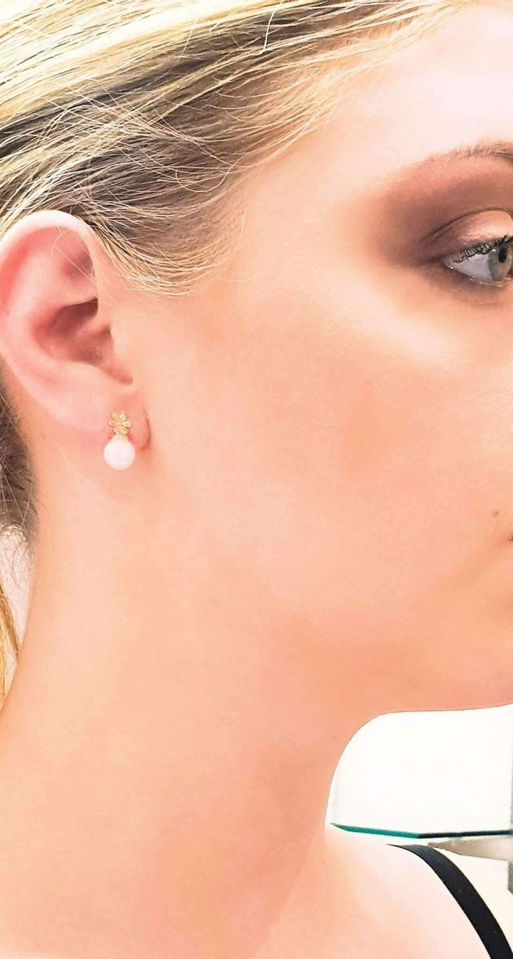 Boucles d'oreilles en perle - Heraboutique