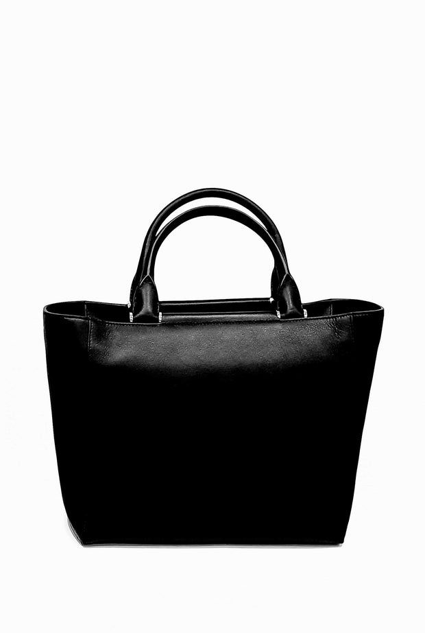 Grand sac cuir noir