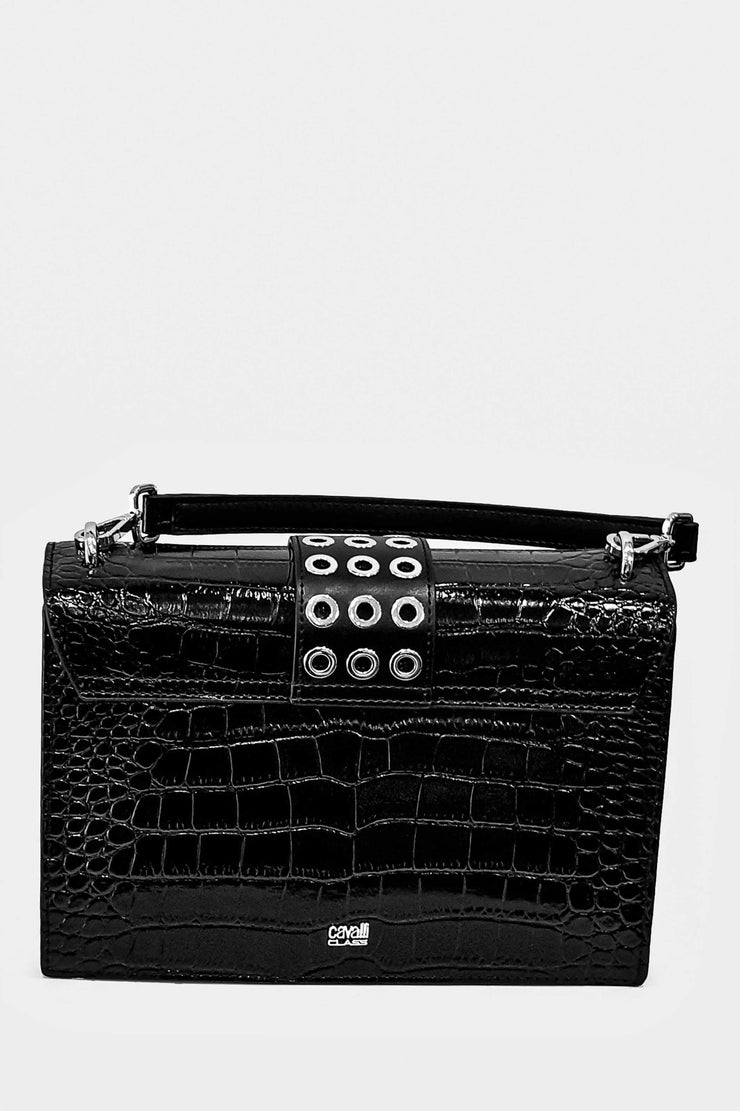 Sac en cuir imprime croco - cavalli class